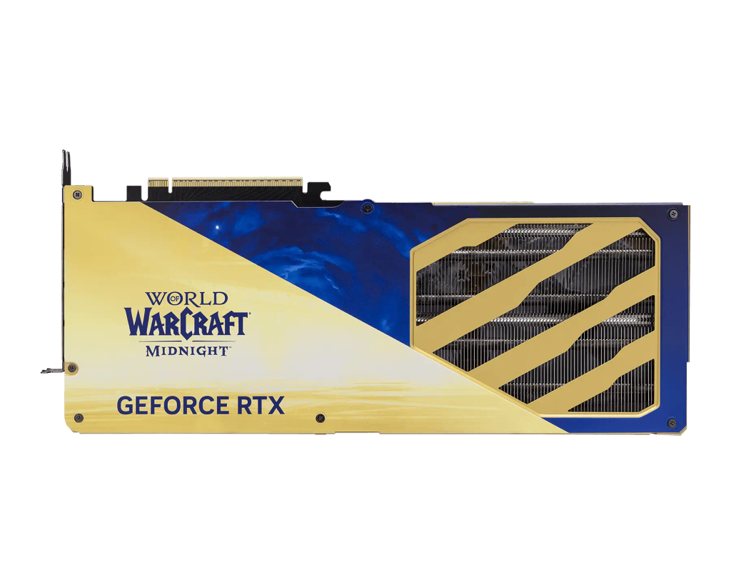  VGA MSI GeForce RTX 5070 12G World of Warcraft MIDNIGHT LIGHT EDITION OC 