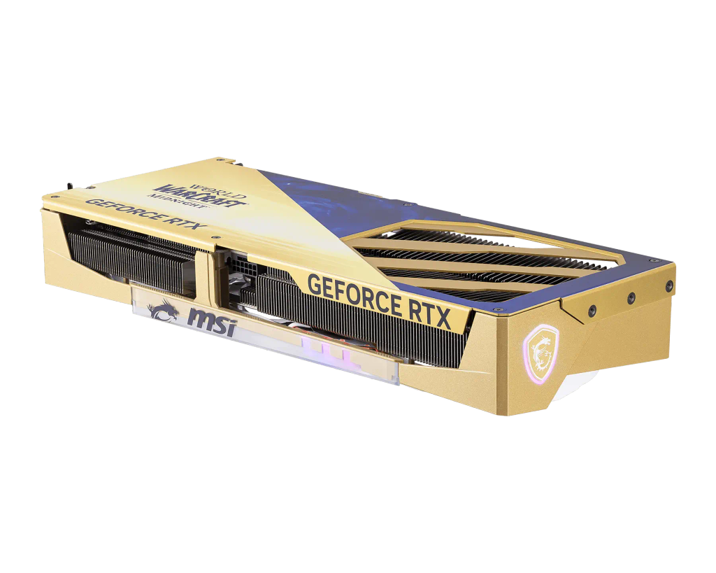  VGA MSI GeForce RTX 5070 12G World of Warcraft MIDNIGHT LIGHT EDITION OC 