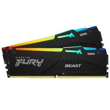  Ram PC Kingston Fury Beast RGB 16GB 5200MHz DDR5 (2x8GB) 