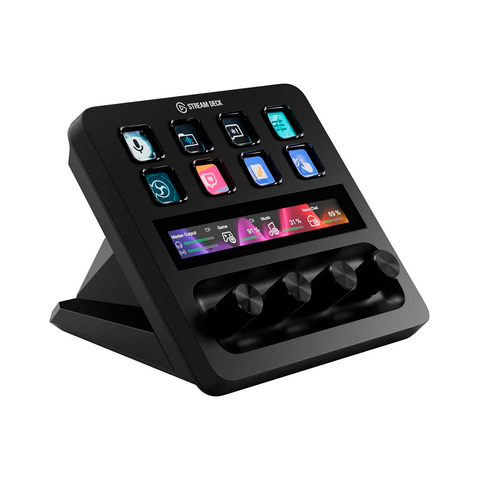  Thiết bị Stream Elgato StreamDeck+ XLR 8 Phím Lập Trình 10GBD9921 