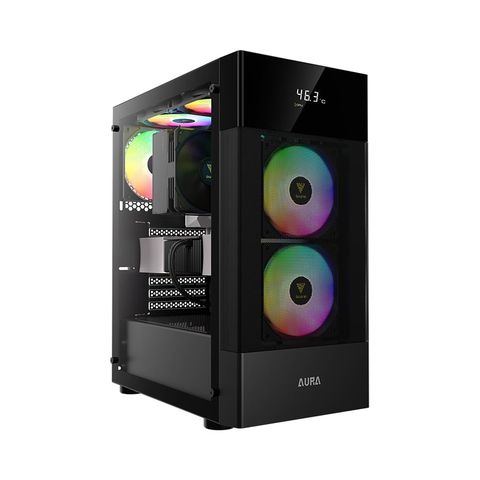  Vỏ Case Gamdias AURA GC5 Black ARGB 