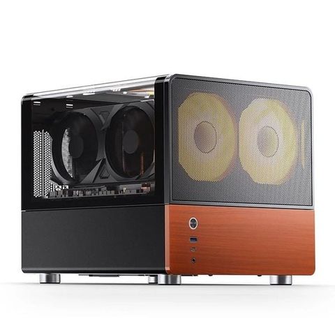  Vỏ Case Jonsbo V12 Black/White ( Mini Tower, ITX) 