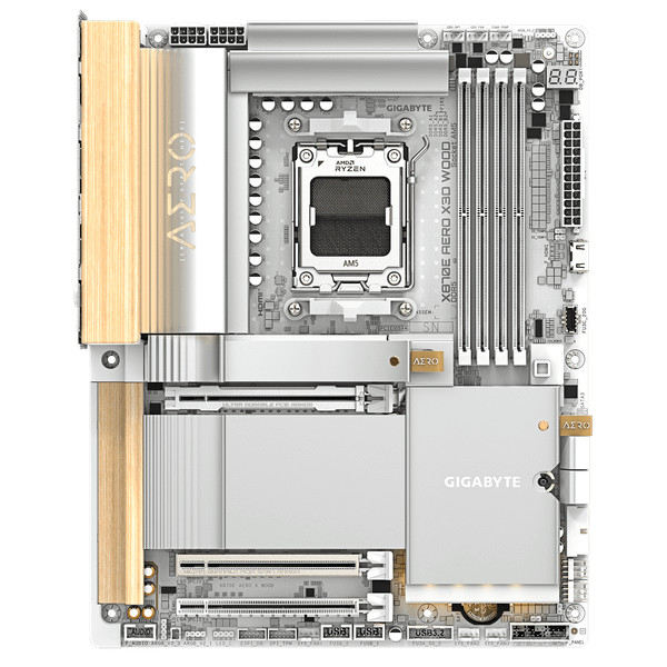  MAINBOARD GIGABYTE X870E AERO X3D WOOD 
