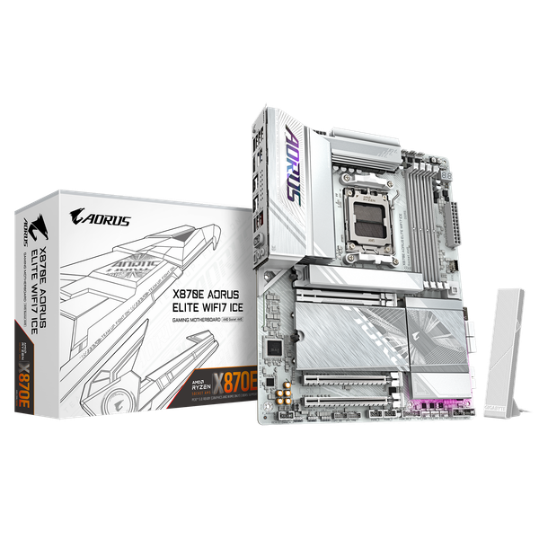  Mainboard GIGABYTE X870E AORUS ELITE WF7 ICE 