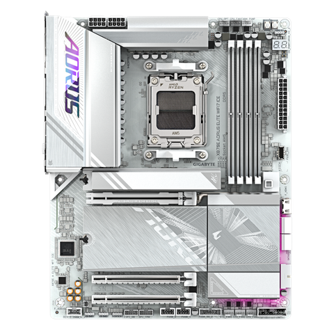  Mainboard GIGABYTE X870E AORUS ELITE WF7 ICE 