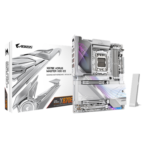  GIGABYTE X870E AORUS MASTER X3D ICE 