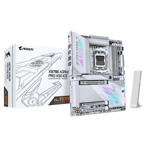  GIGABYTE X870E AORUS PRO X3D ICE 