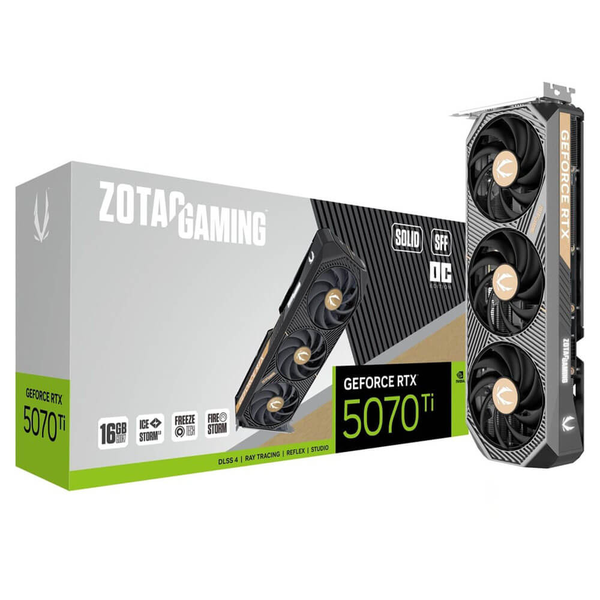  ZOTAC GAMING GeForce RTX 5070 Ti SOLID SFF OC 16GB GDDR7 