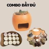  Bếp Xông Thảo Mộc Đất Nung - TM02 