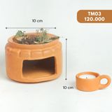  Bếp Xông Thảo Mộc Đất Nung - TM03 