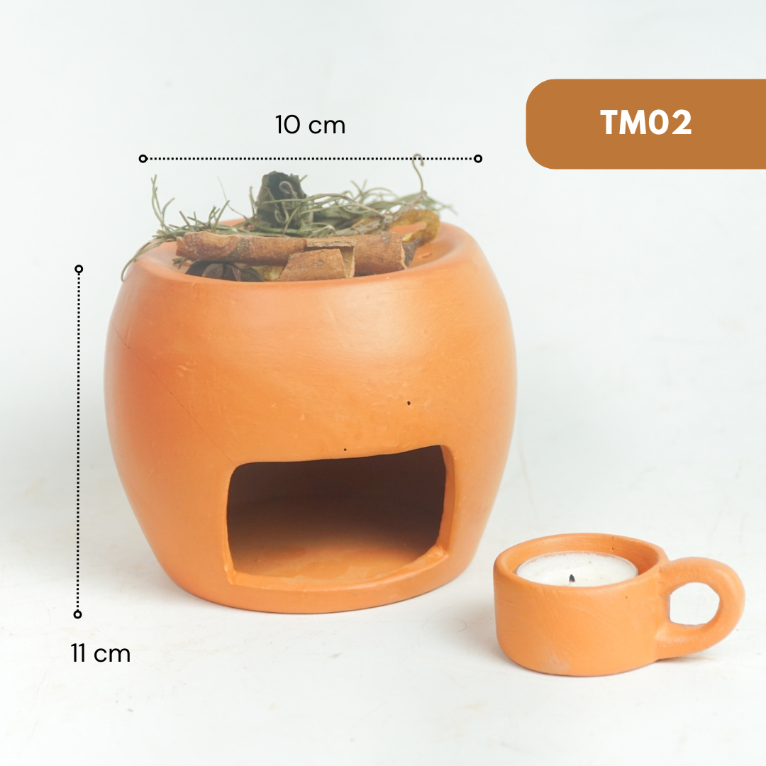  Bếp Xông Thảo Mộc Đất Nung - TM02 