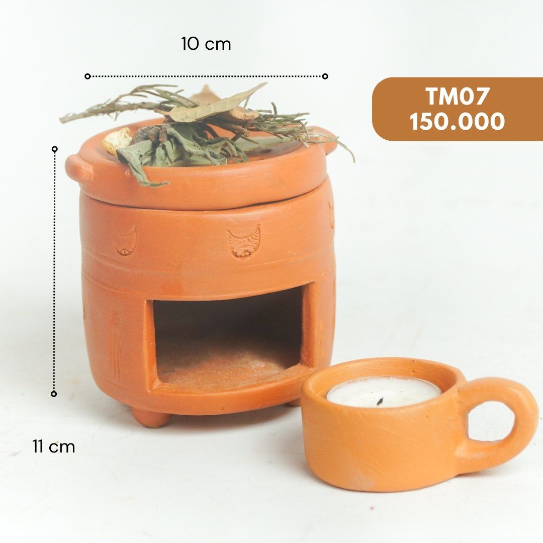  Bếp Xông Thảo Mộc Đất Nung - TM07 