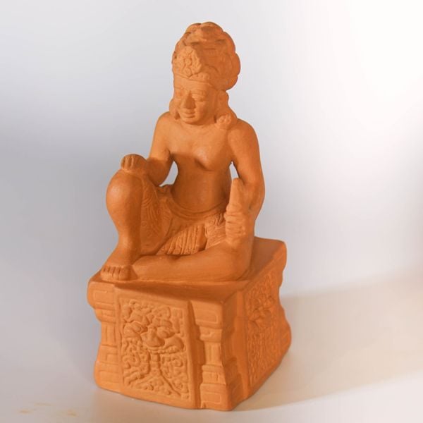 Tượng Thần Deva Đất Nung - CP49 
