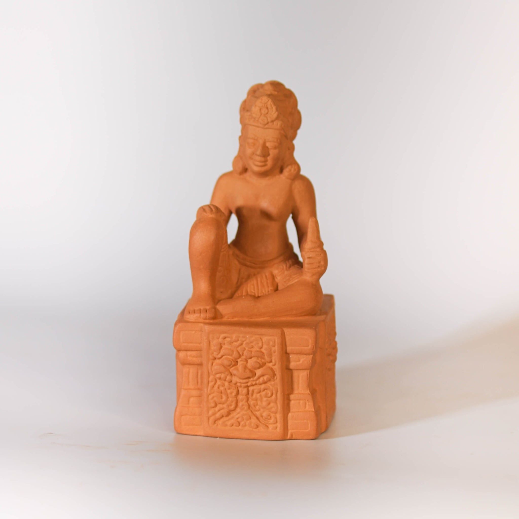  Tượng Thần Deva Đất Nung - CP49 