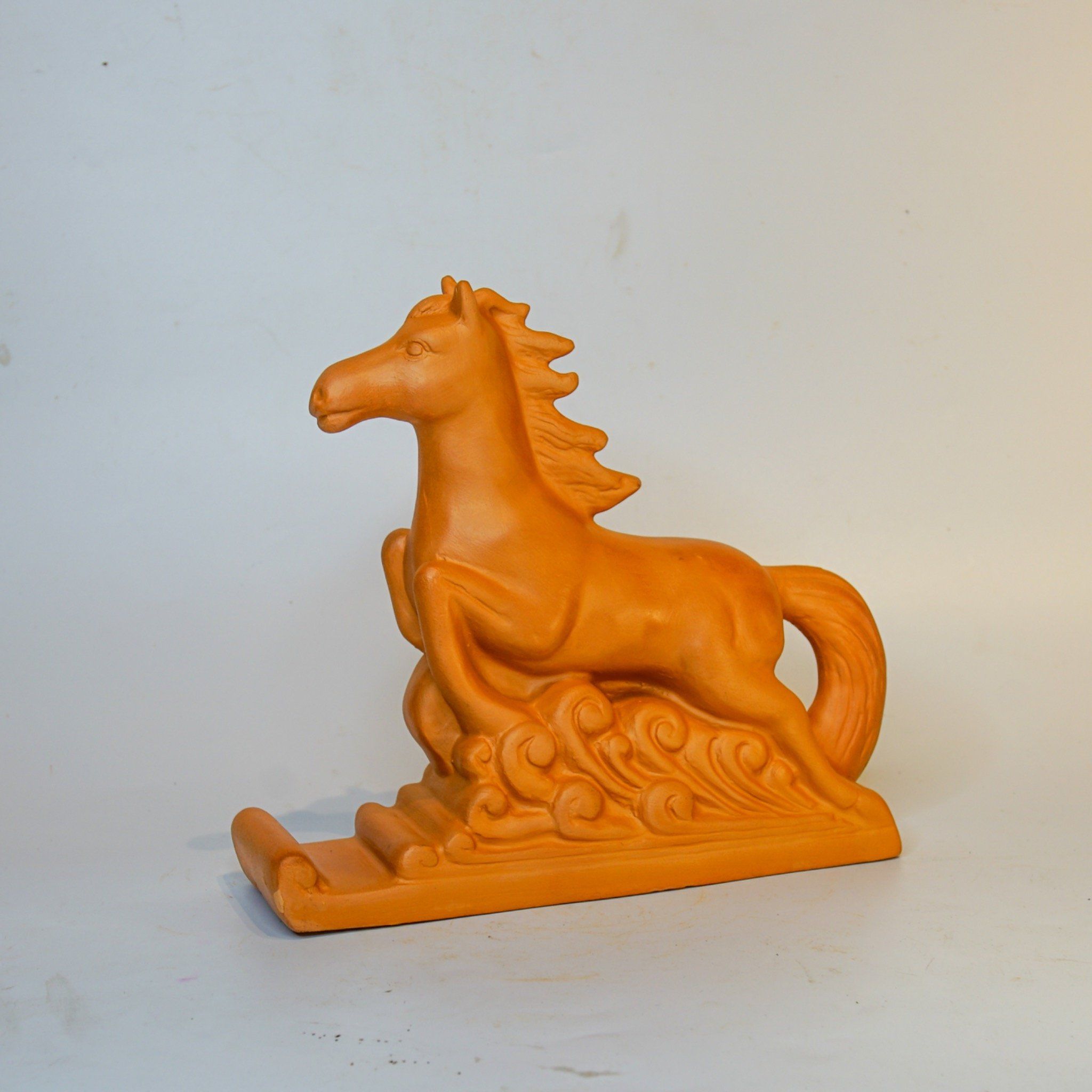  Tượng Con Ngựa Phi Nước Kiệu Đất Nung - TTT132 