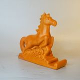  Tượng Con Ngựa Phi Nước Kiệu Đất Nung - TTT132 