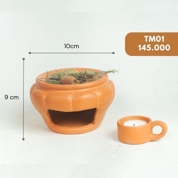  Bếp Xông Thảo Mộc Đất Nung - TM01 