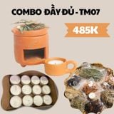  Bếp Xông Thảo Mộc Đất Nung - TM07 