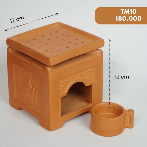  Bếp Xông Thảo Mộc Đất Nung - TM10 