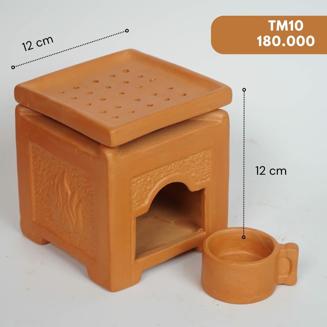  Bếp Xông Thảo Mộc Đất Nung - TM10 