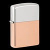 Zippo 48694 – Zippo Bimetal (Copper Bottom) – Zippo Bimetal Case – Sterling Silver Lid ZB73