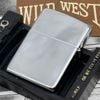 Bật Lửa Zippo Chrome Bóng Chủ Đề WILD WEST Đời V La Mã Năm 1989 ZL743