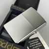 Bật Lửa Zippo Đồng Khối Mạ Chrome Bóng Khắc Ăn Mòn Phủ Sơn Chủ Đề Quần Đảo Hawaii Đời III La Mã Sản Xuất Năm 1987 ZL862