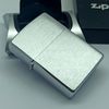 Bật Lửa Zippo Đồng Khối Mạ Chrome Trắng Trơn Phay Xước Đáy Lồi Đời XIII La Mã Sản Xuất Năm 1997 ZL874