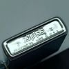 Bật Lửa Zippo Đồng Khối Mạ Chrome Trắng Trơn Bóng Đời IX La Mã Sản Xuất Năm 1993 ZL873
