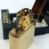 Bật Lửa Zippo Đồng Nguyên Khối Trơn Bóng Đời XIII La Mã Sản Xuất Năm 1997 ZL871