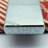 Bật Lửa Zippo Đồng Khối Mạ Chrome Vintage Chặt Góc Phay Xước Trơn 2 Mặt Đời XV La Mã Năm 1999 ZL879