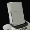 Bật Lửa Zippo Đồng Khối Mạ Chrome Vintage Chặt Góc Trơn Bóng 2 Mặt Đời XII La Mã Sản Xuất Năm 1996 ZL868