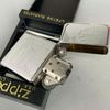 Bật Lửa Zippo Đồng Khối Mạ Chrome Trắng Bóng Khắc Ăn Mòn Chủ Đề Cầu Cổng Vàng Thành Phố San Fancisco Đời XII La Mã Sản Xuất Năm 1996 ZL863