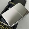 Bật Lửa Zippo Đồng Khối Mạ Chrome Trắng Bóng Khắc Ăn Mòn Chủ Đề Cầu Cổng Vàng Thành Phố San Fancisco Đời XII La Mã Sản Xuất Năm 1996 ZL863
