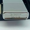 Bật Lửa Zippo Cổ Đồng Khối Mạ Chrome Trắng Trơn Bóng Đời 4 Vạch Huyền Sản Xuất Năm 1986 ZC501