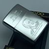 Bật Lửa Zippo Đồng Khối Mạ Chrome Khắc Ăn Mòn Chân Dung Các Vị Tổng Thống Hoa Kỳ Đời V La Mã Sản Xuất Năm 1989 ZL880