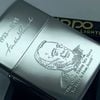 Bật Lửa Zippo Đồng Khối Mạ Chrome Khắc Ăn Mòn Chân Dung Các Vị Tổng Thống Hoa Kỳ Đời V La Mã Sản Xuất Năm 1989 ZL880
