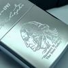 Bật Lửa Zippo Đồng Khối Mạ Chrome Khắc Ăn Mòn Chân Dung Các Vị Tổng Thống Hoa Kỳ Đời VI La Mã Sản Xuất Năm 1990 ZL881