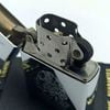 Bật Lửa Zippo Đồng Khối Mạ Chrome Khắc Ăn Mòn Chân Dung Các Vị Tổng Thống Hoa Kỳ Đời V La Mã Sản Xuất Năm 1989 ZL880