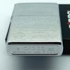 Bật Lửa Zippo Đồng Khối Mạ Chrome Trắng Trơn Phay Xước Chủ Đề Nữ Thần Tự Do Liberty Đời XII La Mã Sản Xuất Năm 1996 ZL877