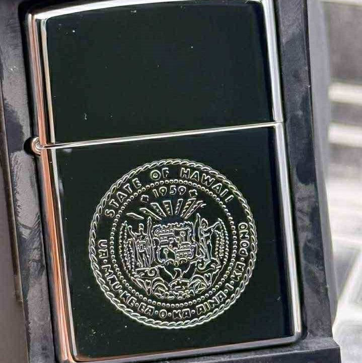 Bật Lửa Zippo Đồng Khối Mạ Chrome Chủ Đề Ăn Mòn Axit Chính Hãng Đời XII La Mã Năm 1996 ZL747