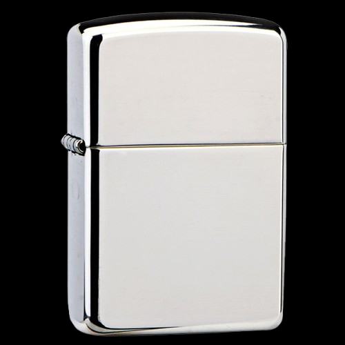 BẬT LỬA ZIPPO BẠC KHỐI STERLING BẢN ARMOR VỎ DẦY TRƠN BÓNG ZB15
