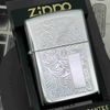 Bật Lửa Zippo Đồng Khối Mạ Chrome Hoa Văn Venetian Năm 1994 Đời X La Mã ZL744