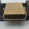 Bật Lửa Zippo Đồng Khối Phay Xước Chủ Đề Khắc Ăn Mòn Nữ Thần Tự Do Liberty Đời XII La Mã Sản Xuất Năm 1996 ZL864