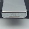 Bật Lửa Zippo Cổ Đồng Khối Mạ Chrome Trắng Trơn Bóng Đời IV La Mã Sản Xuất Năm 1988 ZL882