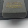 Bật Lửa Zippo Đồng Khối Phủ Sơn Đen Sần Đáy Lồi Chữ Xéo Đời VII La Mã Sản Xuất Năm 1991 ZL866