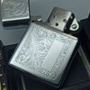 Bật Lửa Zippo Đồng Khối Mạ Chrome Khắc Ăn Mòn Chủ Đề Venetian Sản Xuất Năm 1999 Đời XV La Mã ZL867