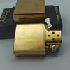 Bật Lửa Zippo Đồng Khối Phay Xước Chủ Đề Khắc Ăn Mòn Nữ Thần Tự Do Liberty Đời XII La Mã Sản Xuất Năm 1996 ZL864