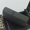 Bật Lửa Zippo Đồng Khối Phủ Sơn Đen Sần Đáy Lồi Chữ Xéo Đời VII La Mã Sản Xuất Năm 1991 ZL866