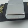 Bật Lửa Zippo Đồng Khối Mạ Chrome Trắng Trơn Bóng Đời V La Mã Sản Xuất Năm 1989 ZL858
